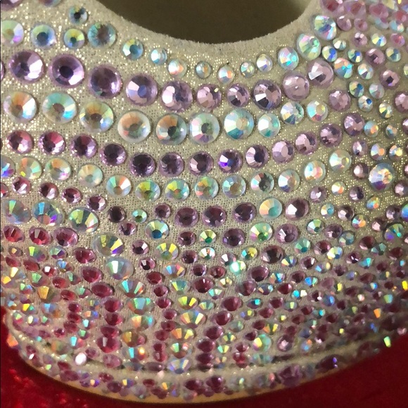 Designer Swarowski open-toe shoes - Picture 4 of 4